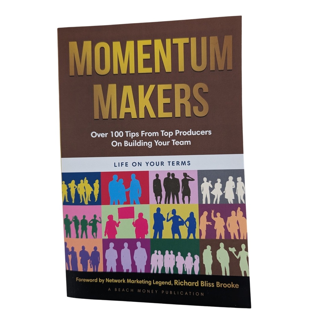 NEW Momentum Makers Network Marketing Book Beach Money Publications Paperback